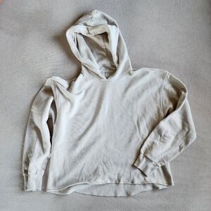 Abercrombie & Fitch Soft A&F Collection Hoodie Beige